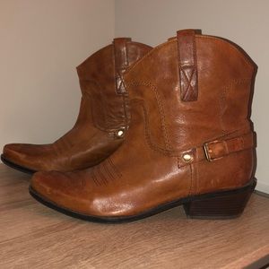 Franco Sarto Western Bootie 10